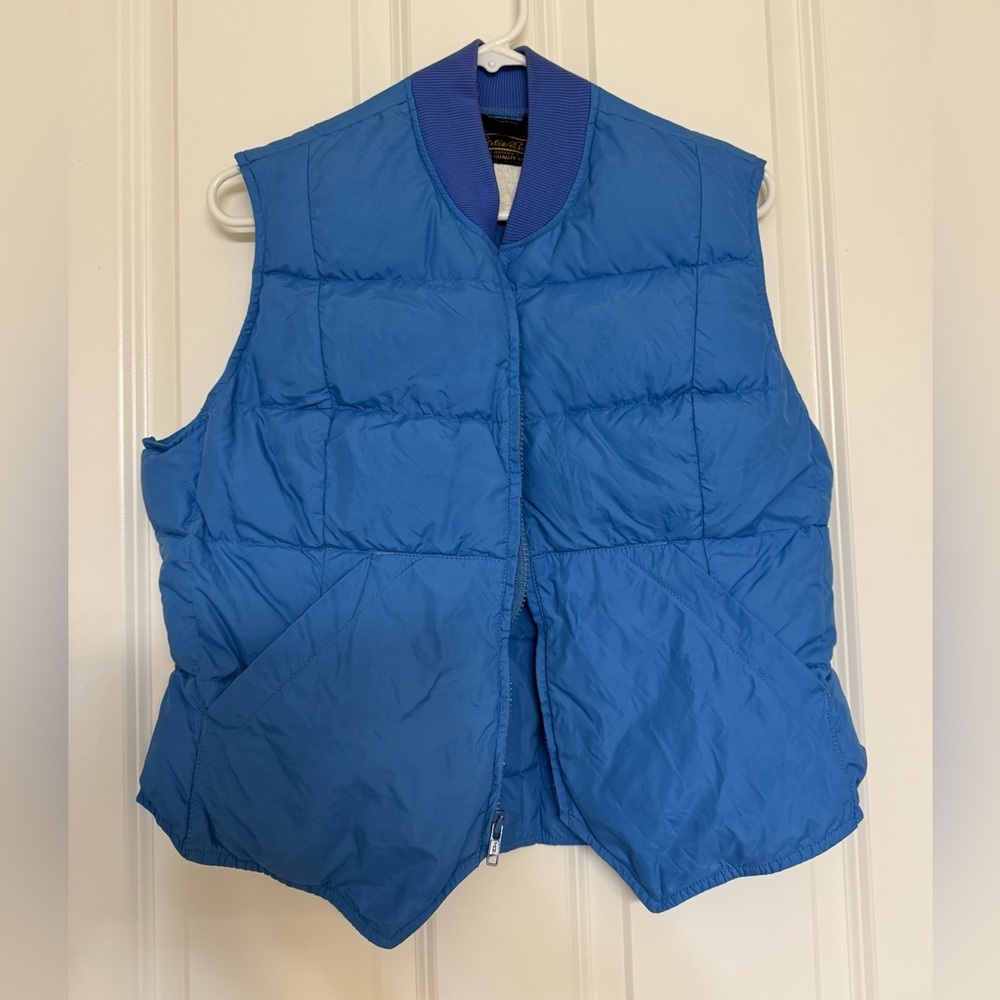 Rare Vintage 1980s Eddie Bauer Goose Down Puffer Vest